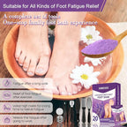 40 Packs of Foot Bath soak Salts kit Lavender Epsom Salts Tea Tree Oil Dry - Image 5