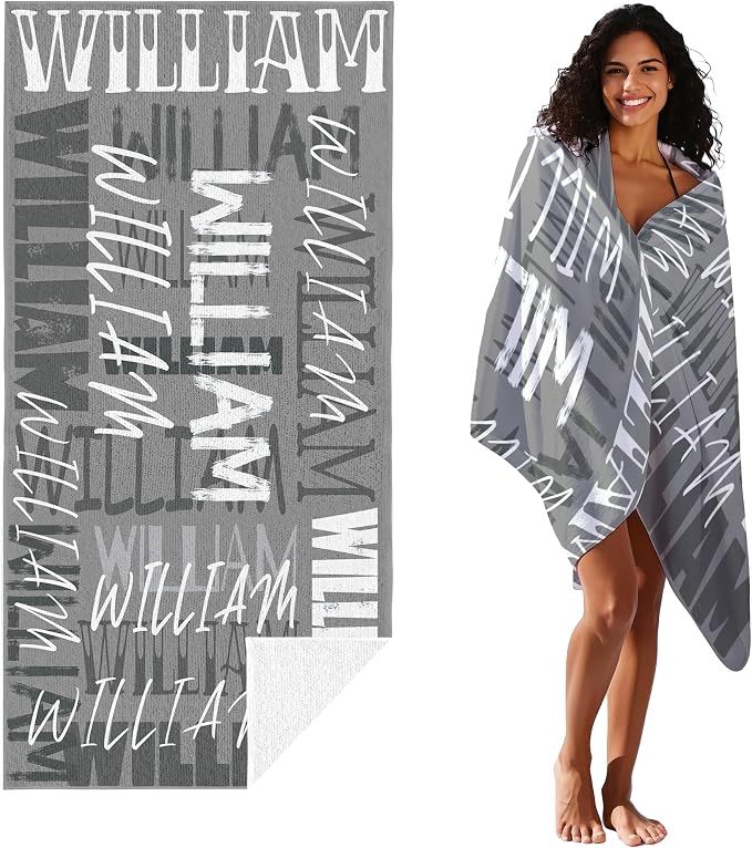 JML Personalized Beach Towel - Image 2