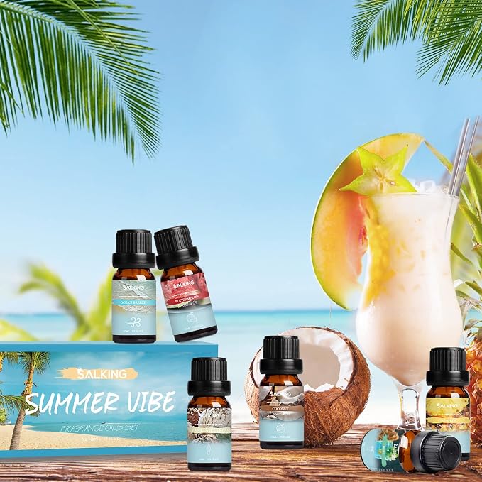 SALKING Summer Fragrance Oils Set, Premium Essential Oils Gift Set - Image 5