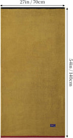 REDKISS 100% Cotton 2 Pack Luxury Bath Towels 27 x 54 Inches, Oversized Bath - Image 3