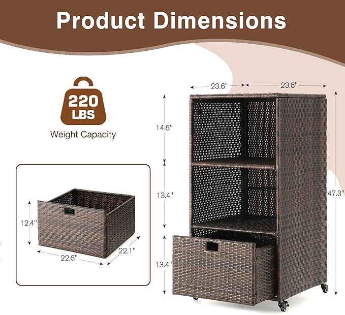 HOMREST Outdoor Pool Towel Rack - Image 2