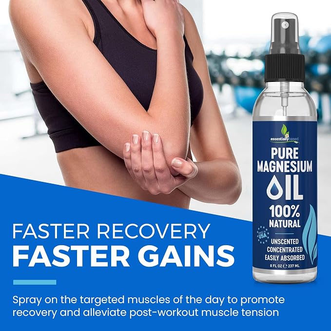Pure Magnesium Oil Spray 8oz - Image 5