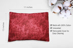 Microwavable Corn Filled Heating Pad and Cold Pack/Washable 100% Cotton Cover - Image 2