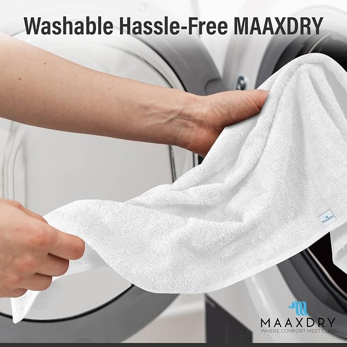 100% Cotton Hair Towel Wrap for Women, Men & Kids – Non-Microfiber 450 GSM - Image 9