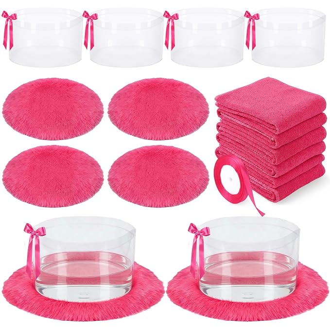 HunnmingRe 18 Pcs Foot Spa Kit for Spa Sleepover Party Supplies by HunnmingRe