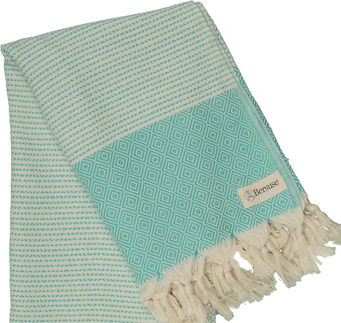 Bersuse 100% Cotton Hierapolis XL Throw Blanket - Image 8