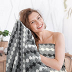 SmoothNovelty 16 Pack Microfiber Bath Towels Bulk 27'' x 60'' Oversized Size - Image 6