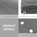 MaopaoBeauty Hair Towel Terry Cloth Absorbent Dry Anti Frizz Twist Plopping - Image 2