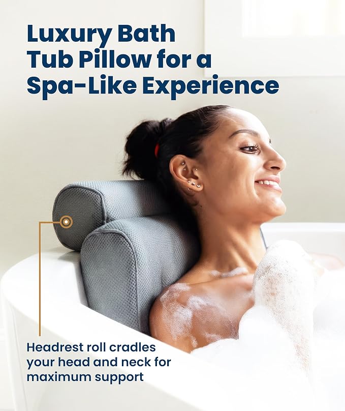Everlasting Comfort Luxury Bath Pillows - Image 2