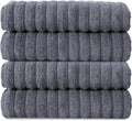 Classic Turkish Towels CTT Premium 4 Pack Bath Towels Set, Made by ClassicTurkishTowels