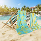 CASA COPENHAGEN Miami Towel 2Pcs Fish Teal by CASACOPENHAGEN