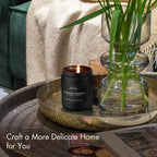 Lavender & Wood Scented Candle - Image 2