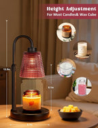 Innqoo Pomegranate Red Candle Warmer Lamp - Image 3