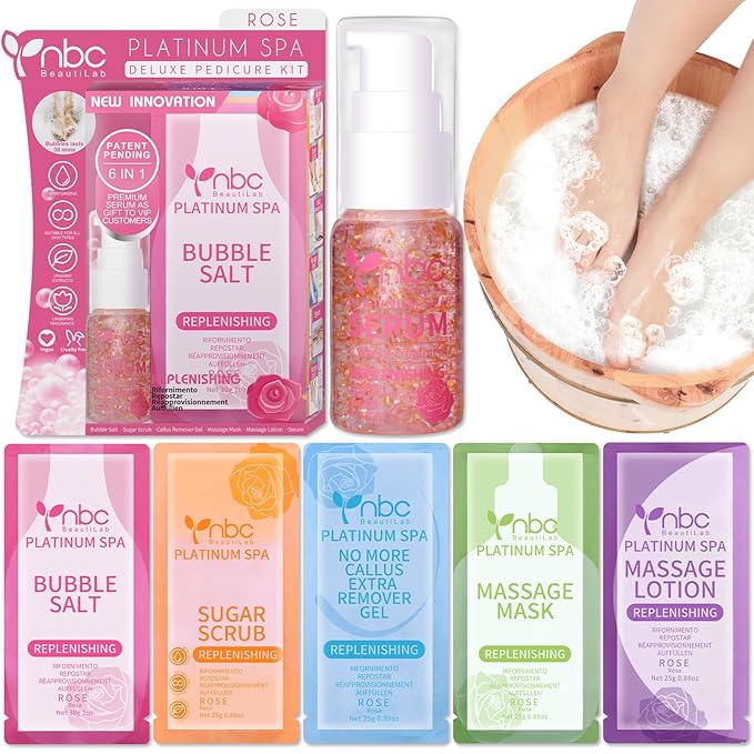 Pedicure Foot Soak Set by nbcBeautiLab