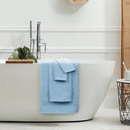 GLAMBURG 100% Cotton Ultra Soft 6 Pack Towel Set, Contains 2 Bath Towels 28x55 - Image 4