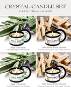 AOOVOO 4 Pack Sage Candles - Image 4