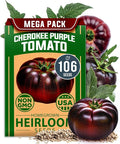 HOME GROWN Cherokee Purple Tomato Seeds 106+ Heirloom Non GMO Seeds by HOMEGROWN