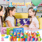 Bath Bombs for Kids with Toy Inside, Animal and Ocean Surprise Inside, Handmade - Image 6