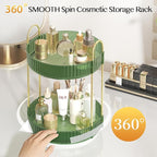 Rotating Makeup Organizer Countertop, Skincare Organizers, Spinning Perfume - Image 5