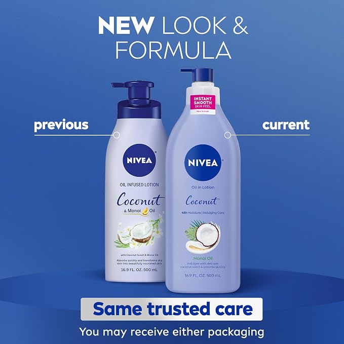 NIVEA Oil Infused Lotion Coconut and Monoi Oil Body Lotion - Image 2