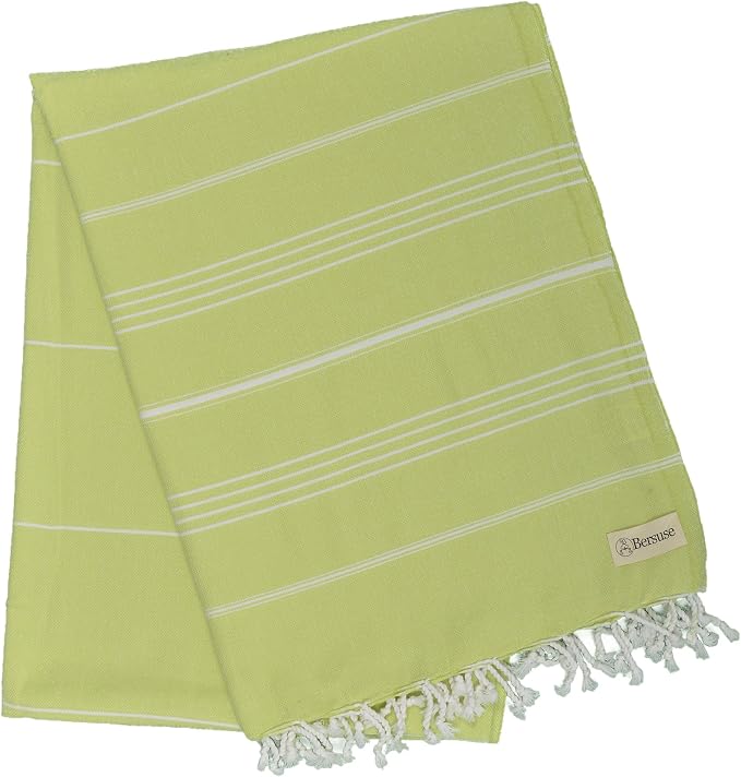 Bersuse Towels Anatolia XL Beach Blanket Throw Blanket Turkish Towel 100% - Image 4
