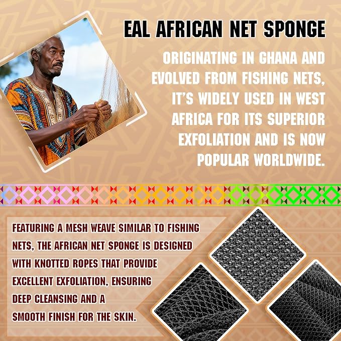Authentic African Net Sponge - Image 3