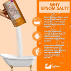 Eco Bath London Balance and Calming Epsom Salt Bath Soak – Pouch 2.2 LB | Made - Image 5