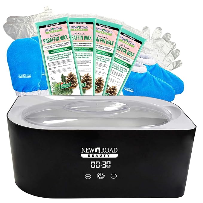 Paraffin Wax Machine for Hand and Feet, Paraffin Wax Kit, Quick Heating Touch by NewRoadBeauty