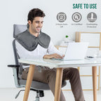 Snailax Heating Pad for Neck and Shoulders and Back, Large Heating Pad for Neck - Image 8