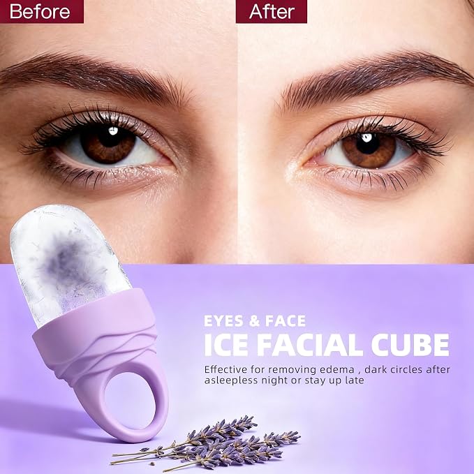 3 Pcs Facial Ice Roller Silicone Mold Reusable - Image 4