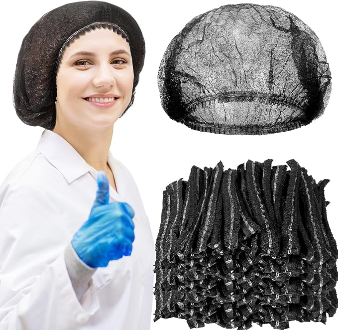 Yahenda 2000 Pcs Disposable Hair Nets Bulk 21 Inch Non Woven Bouffant Caps by Yahenda