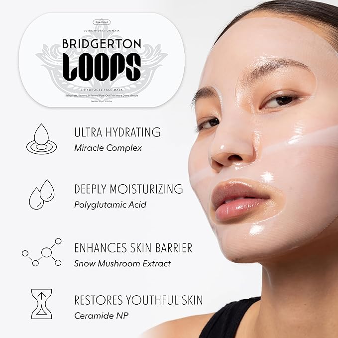 LOOPS Beauty Bridgerton™ NETFLIX Lady in Silver Set - Image 2