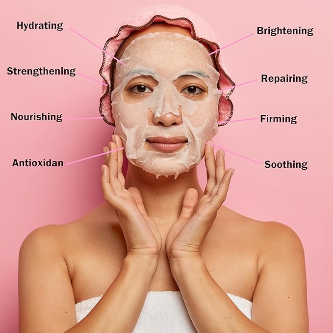40 Pack Collagen Face Masks Skincare Bulk - Image 5