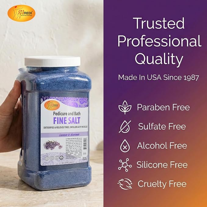 SPA REDI Foot Soak for Pedicure Preparation & Therapeutic Foot Treatment | Pure - Image 6