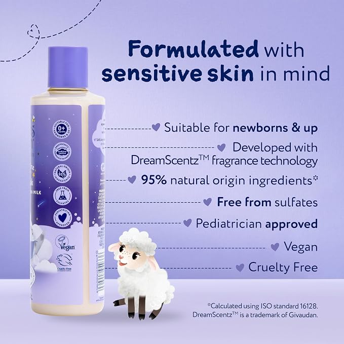 Childs Farm SlumberTime Bath Soak, Lavender & Moon Milk 250ml US - Image 7