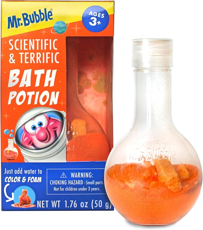 Mr. Bubble The Original Kids Bath Bomb Potions, Colorful Fizzy Fun, Cool Foam - Image 9
