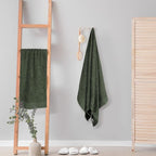 GLAMBURG 100% Cotton 2 Pack Oversized Bath Towel Set 28x55 Inches, Ultra Soft - Image 4