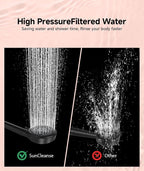 SunCleanse Filtered Shower Head - Image 8