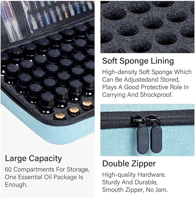 Essential Oils Carrying Case Holds 60 Grids - Image 4