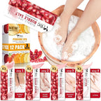 Pedicure Kit Foot Soak Set: Bubble Salt, Sugar Scrub, Massage Mask, Massage by nbcBeautiLab