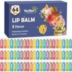 YesBes 64 Pack Lip Balm, Natural Lip Balm Bulk by YesBes