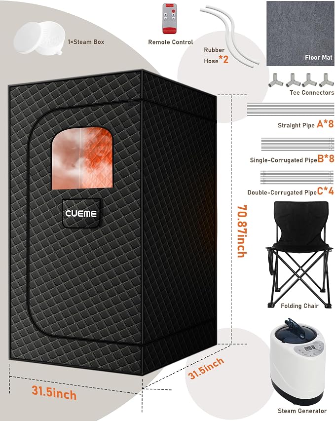 Sauna Box, Portable Steam Sauna, Portable Sauna - Image 7