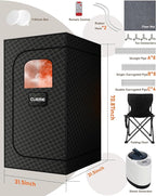 Sauna Box, Portable Steam Sauna, Portable Sauna - Image 7