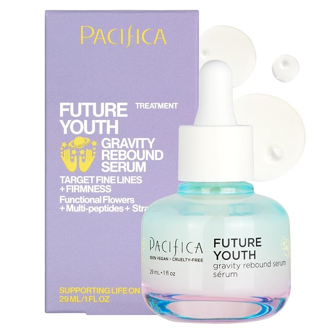 Pacifica Future Youth Gravity Rebound Face Serum – Multi-Peptide Firming Facial by PacificaBeauty