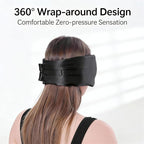 100% Mulberry Silk Sleep Mask for Women & Men – 22 Momme 6A Grade, 3D Contoured - Image 4