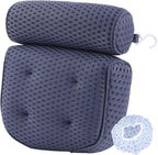 AEROiVi Luxury Bath Pillows for Tub，Bath Pillow Bathtub Pillows for Head and - Image 8