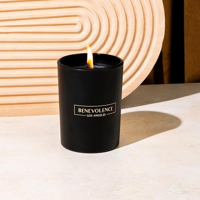 Benevolence LA Santal Scented Candle | Soy Christmas Candles - Image 7