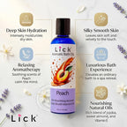 Lick Peach Aromatic Bath Oil - Image 2