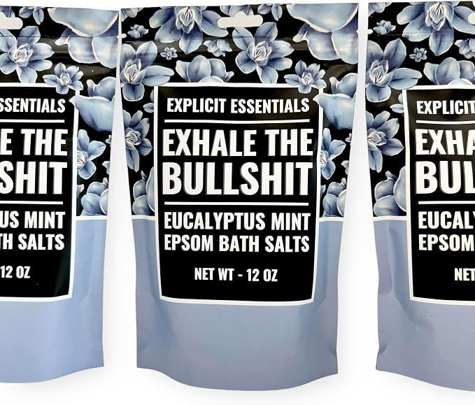 Explicit Essentials Eucalyptus Mint Epsom Bath Salts, Relaxing Aromatherapy - Image 5