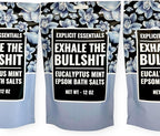 Explicit Essentials Eucalyptus Mint Epsom Bath Salts, Relaxing Aromatherapy - Image 5